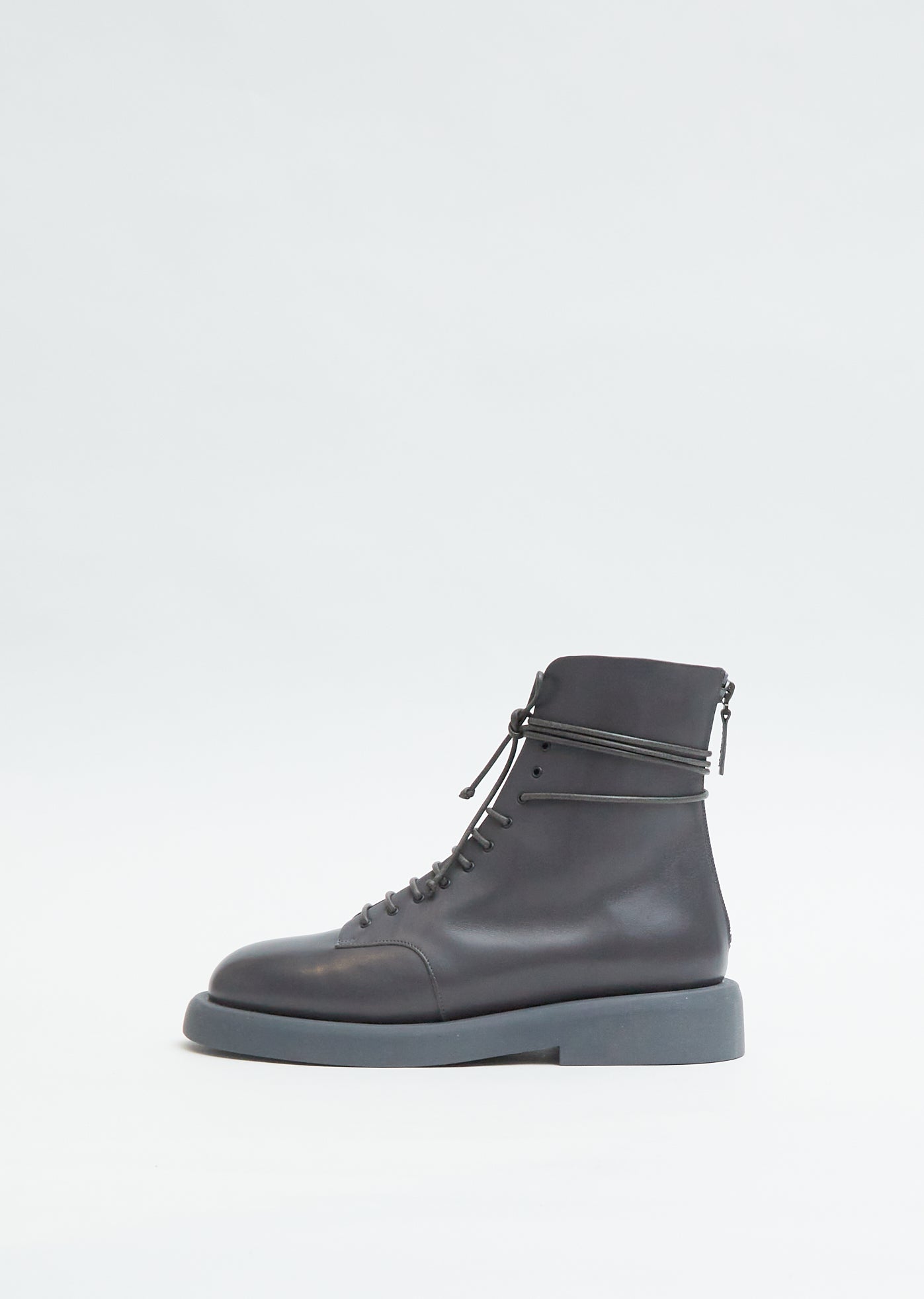 関税送料込Marsell Leather Boots Marsèll Carro ridged-sole Leather Boots | Black | FARFETCH