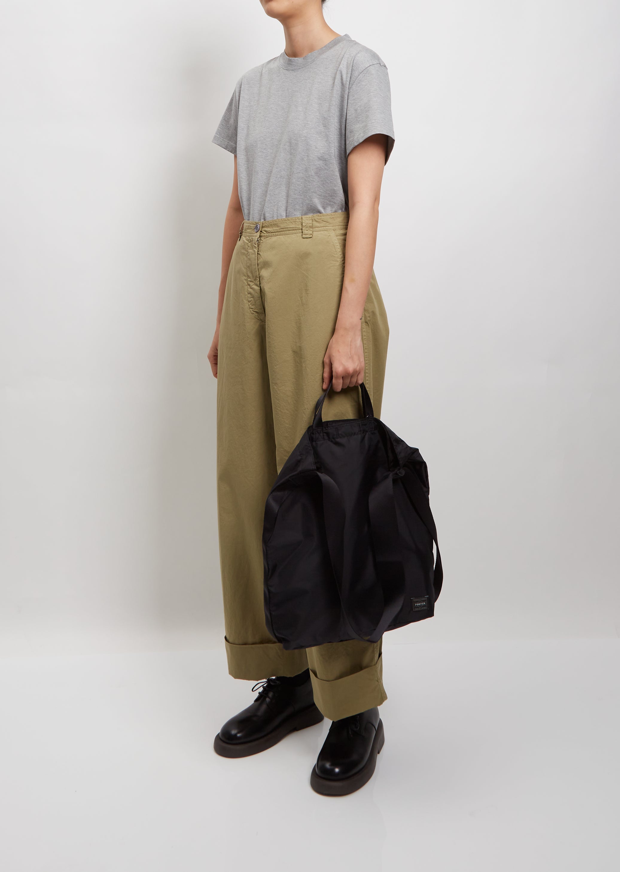 Flex 2-Way Shoulder Bag — Black – La Garçonne