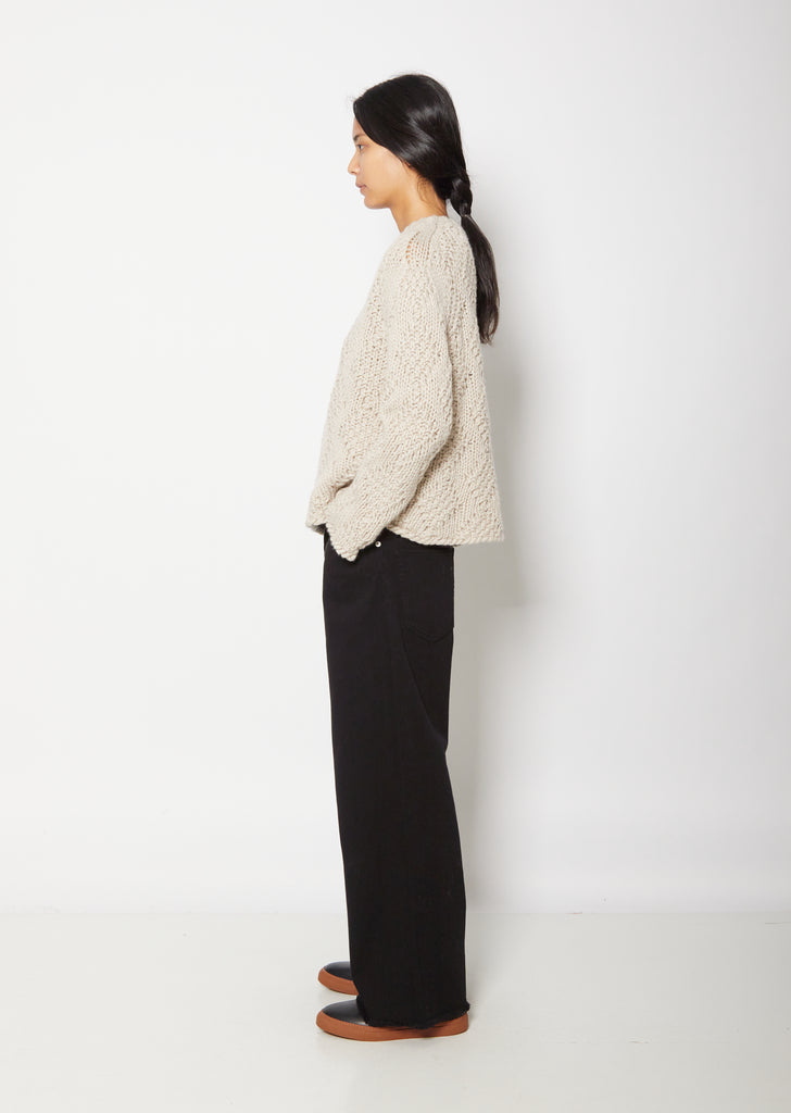 LYV Reverse Icon Cashmere Sweater