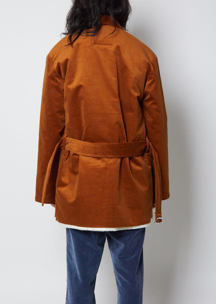 70's Puffed Down Cord Jacket