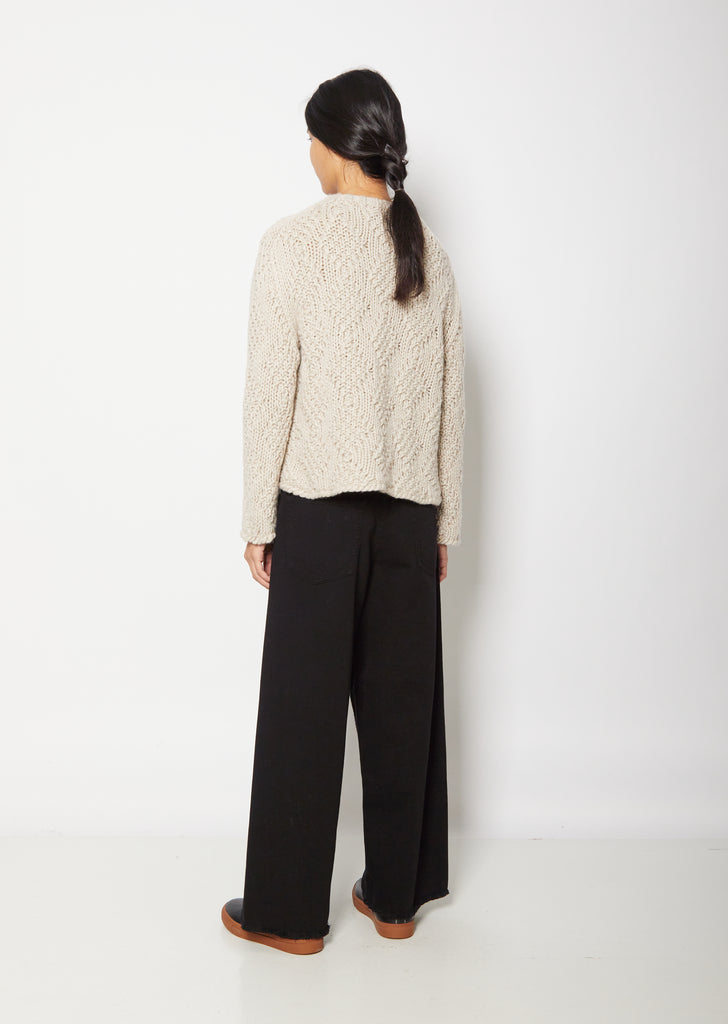 LYV Reverse Icon Cashmere Sweater