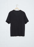 Rib T-Shirt — Black