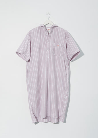 Cotton Stripe Shirtdress