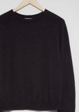 Cotton-Cashmere Crewneck Sweater — Assam Twist