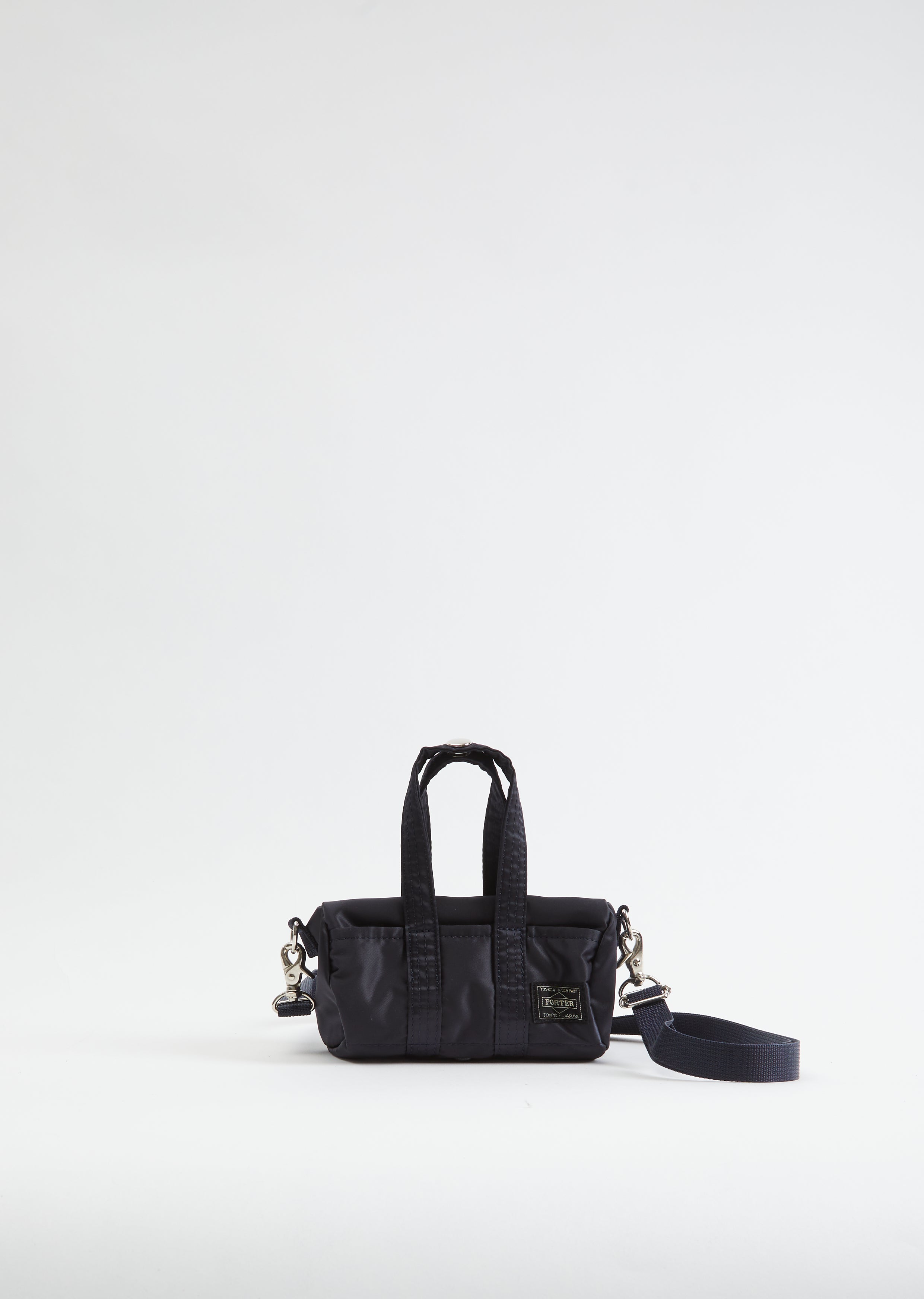 By The Way Mini - Small Boston bag in black leather