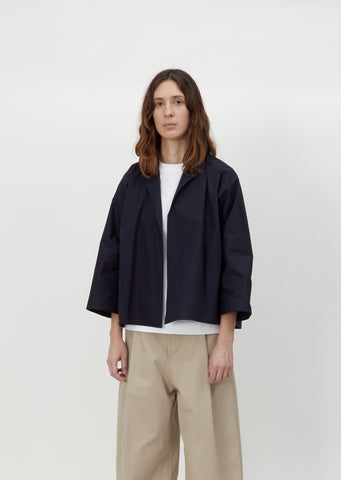 Candy Cotton Twill Open Jacket