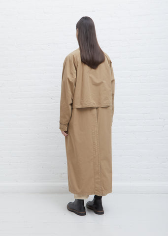 Storm Flap Coat — Camel – La Garçonne