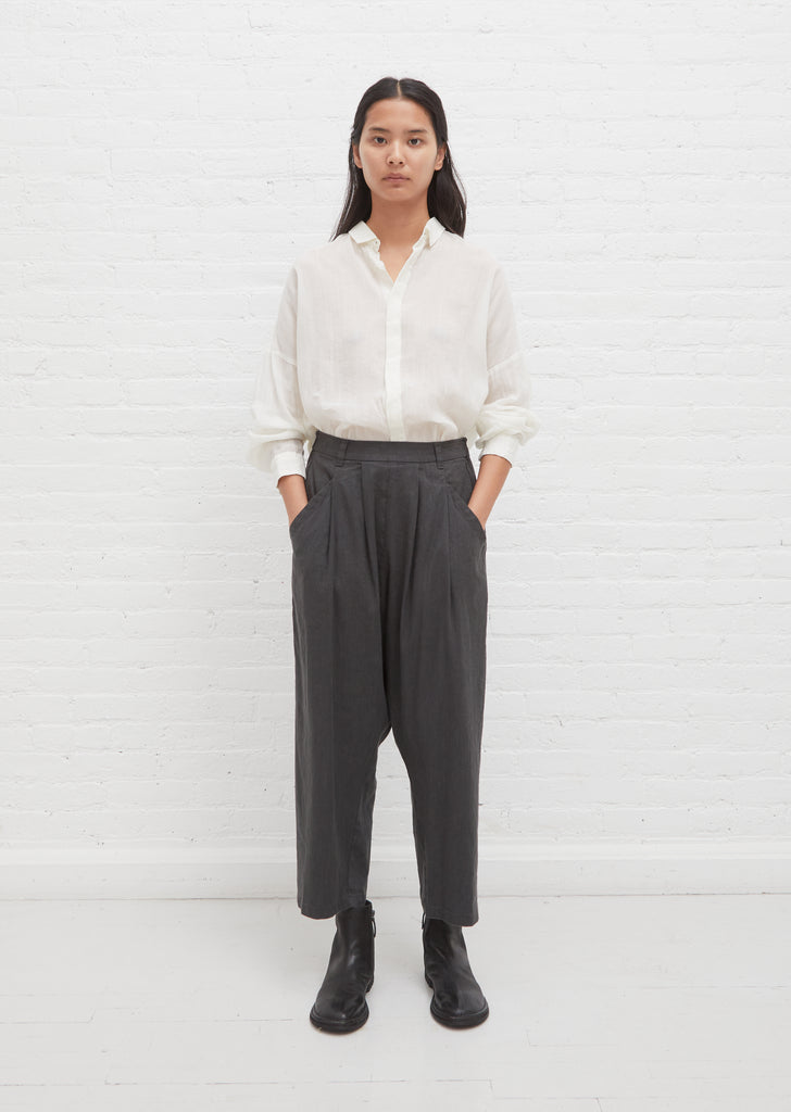 French Linen Sarouel Pants