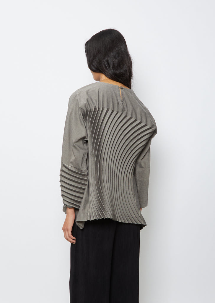 Cliff Pleated Top