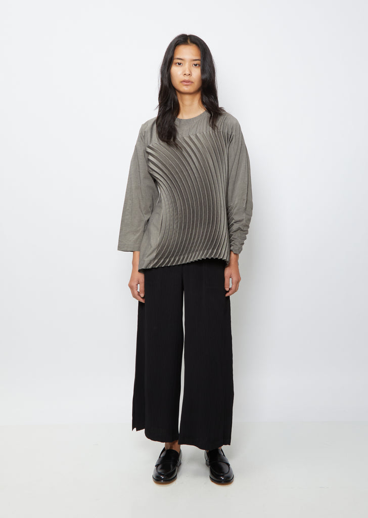 Cliff Pleated Top