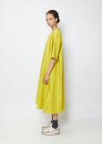 Cotton Poplin Dress — Lemon