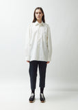Big Raw Cotton Shirt — White