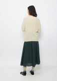 Cashmere Front Pocket Sweater — Ivory