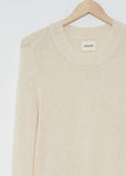 Mary Jane Cashmere Sweater — Custard