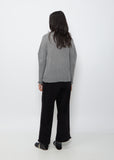 Cashmere Front Pocket Sweater — Grey