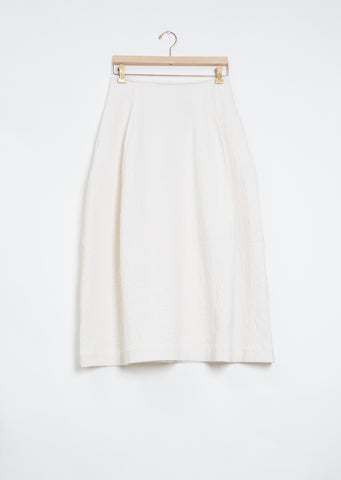 Vase Skirt — Off-White