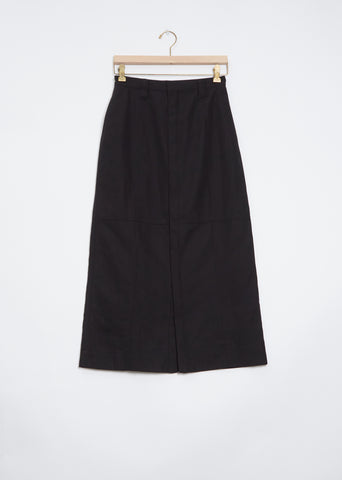 Hard Twist Finx Linen Chino Skirt – La Garçonne
