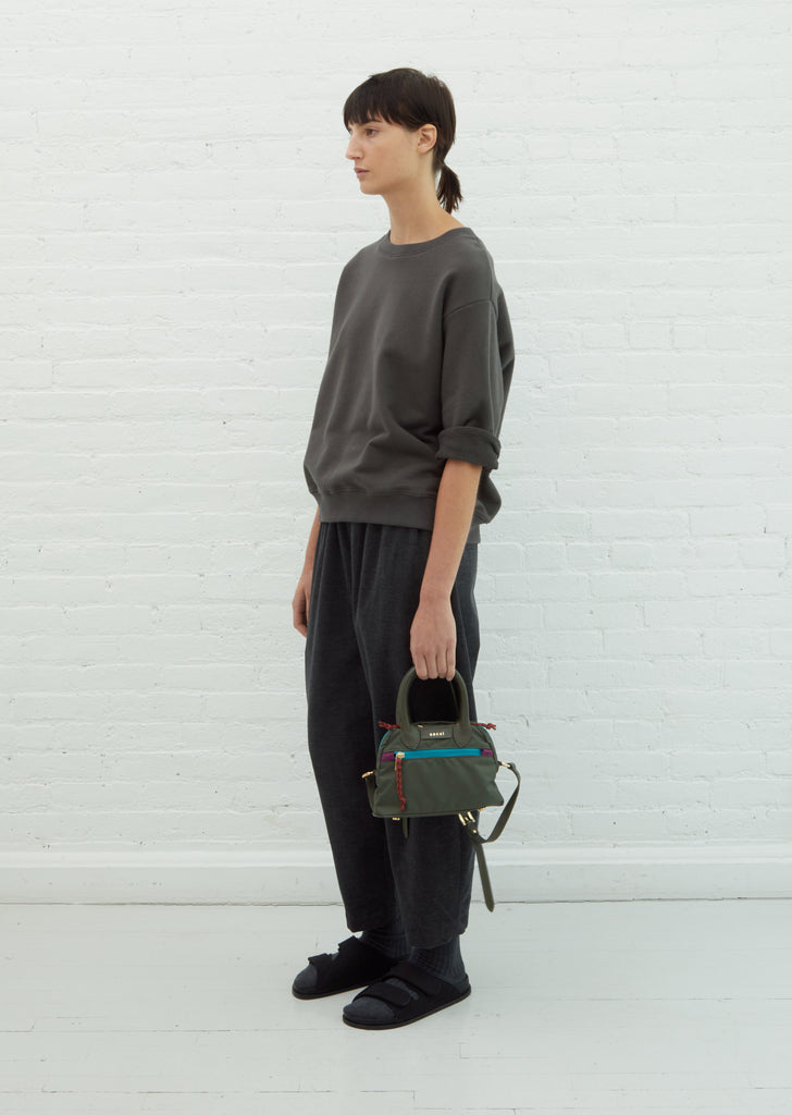 Small Classic Fold Bag — Khaki