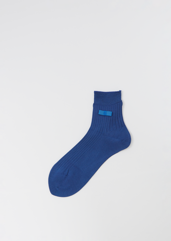 Socks With Ribbon — Blue