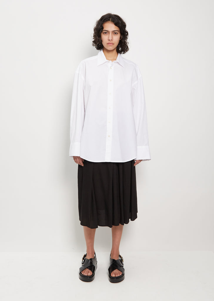 Arko Cotton Shirt — White