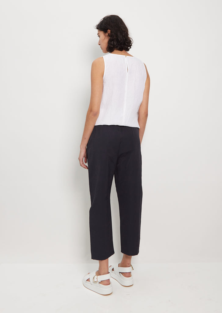 Tapered Pullon Trousers — Dark