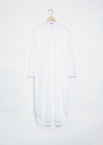 Artist Coat Dress — White