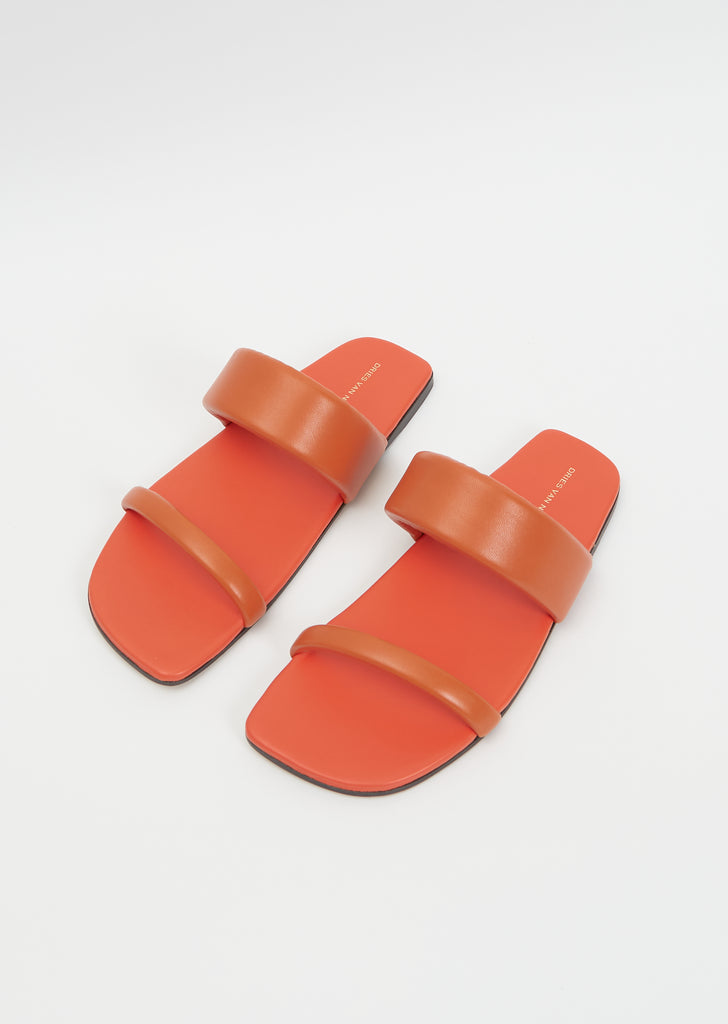 Leather Dual-Band Sandals