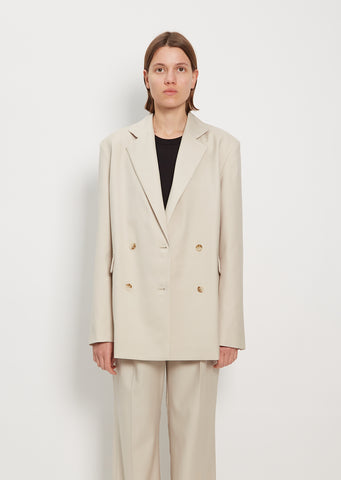 New Donau Wool Blazer — Beige