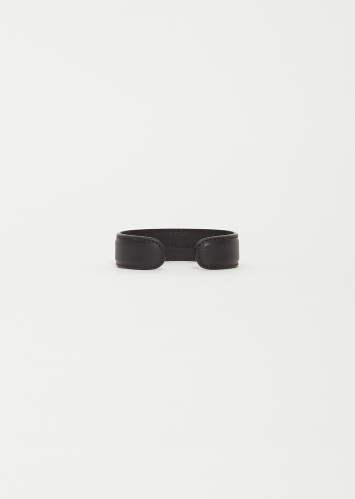 Small Plat Gaine Bracelet — Black