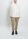 Elma Linen Shirt — Off-White