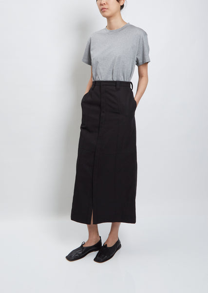 Hard Twist Finx Linen Chino Skirt – La Garçonne