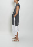Sleeveless Tunique — Charcoal