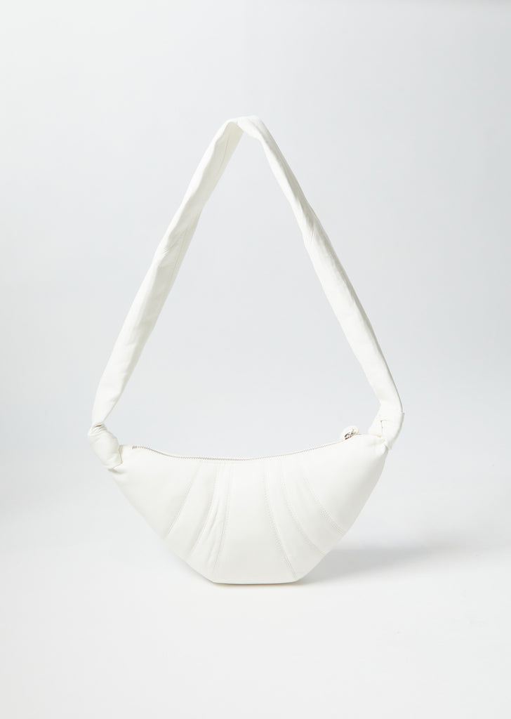 Small Croissant Bag — White