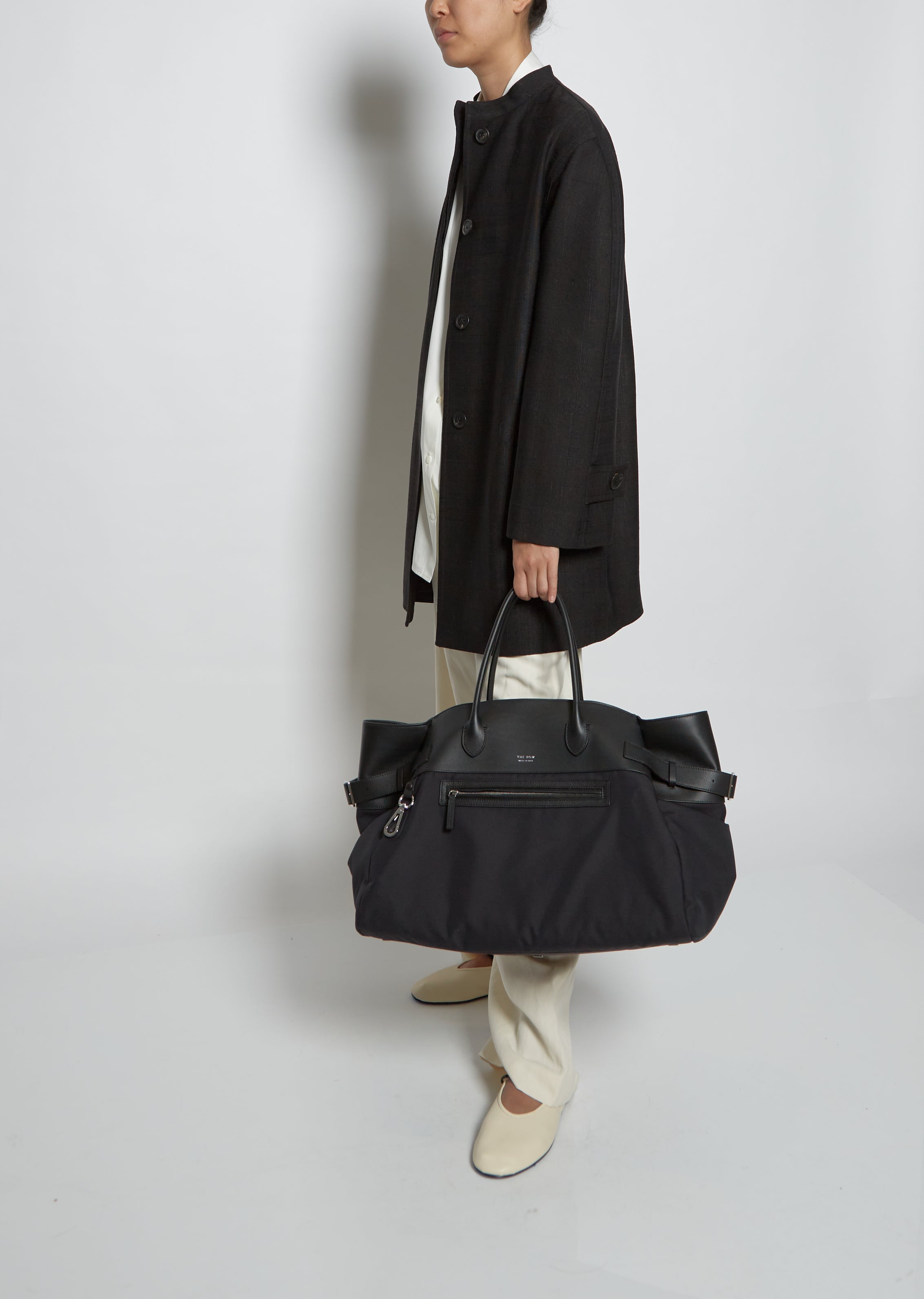 Margaux 17 Inside- Out Bag — Black – La Garçonne