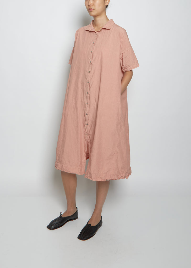 Collar Dress TC — Pink