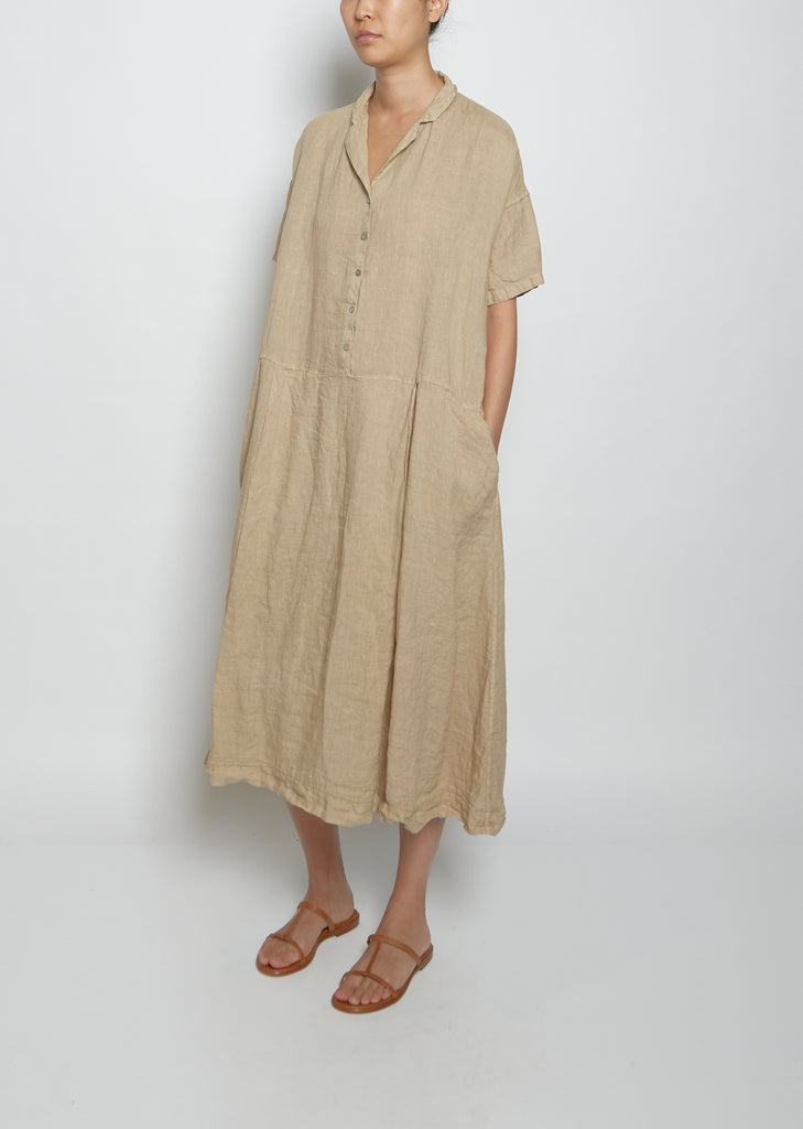 Light Linen Dress — Desert