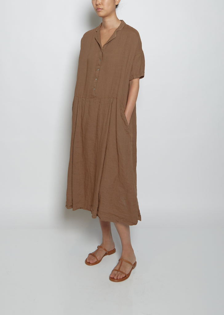 Light Linen Dress — Dune