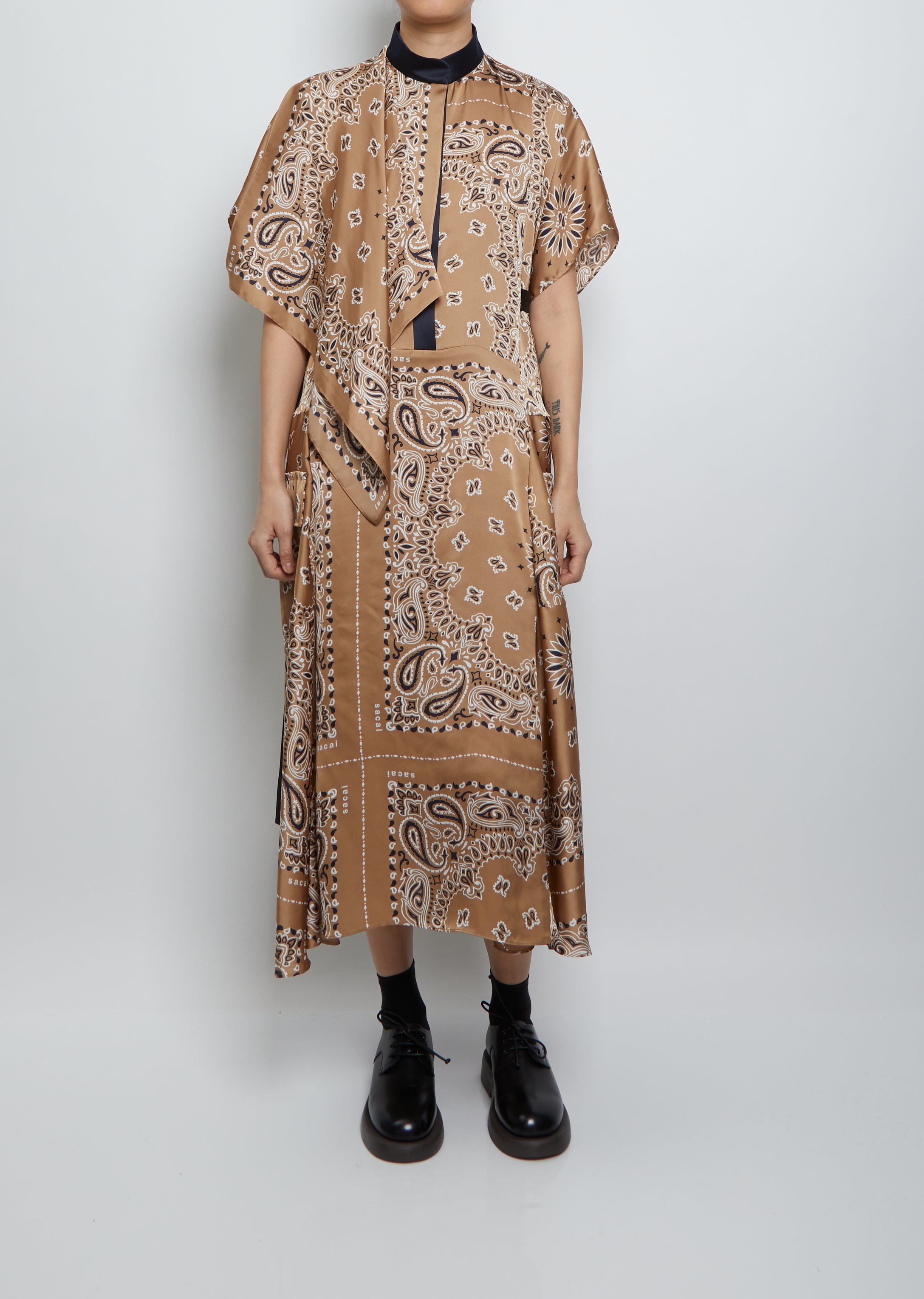 Bandana Print Dress La Garonne Bandana Print Dress La Garonne