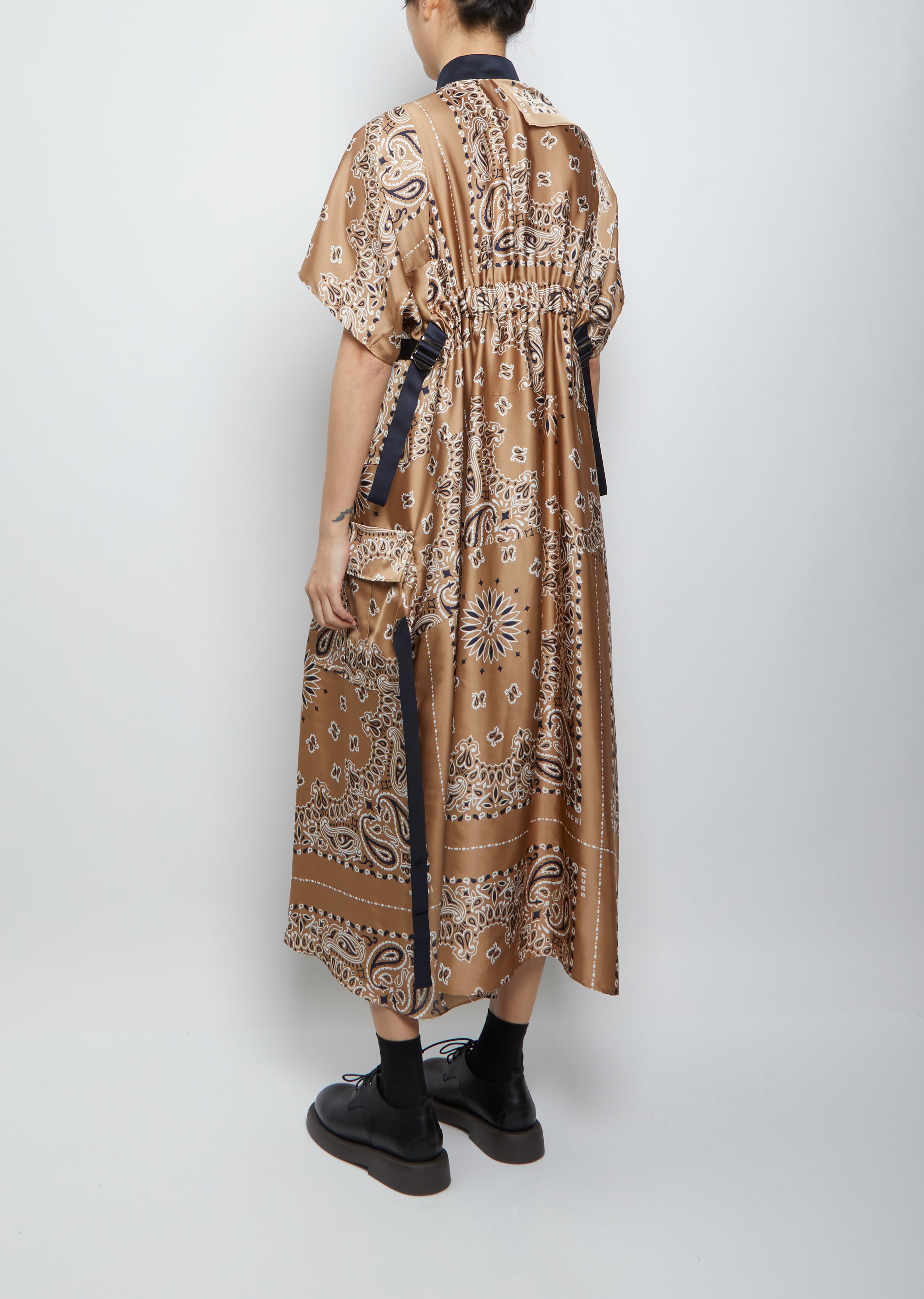 Bandana Print Dress – La Garçonne