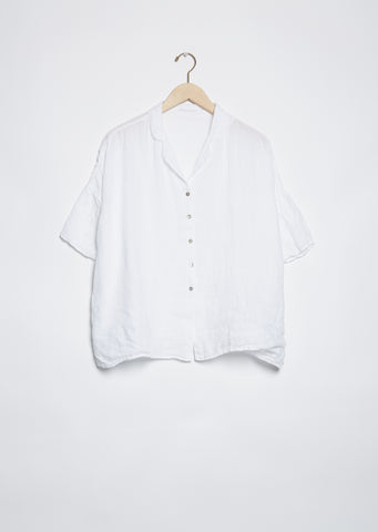Light Linen Shirt — White
