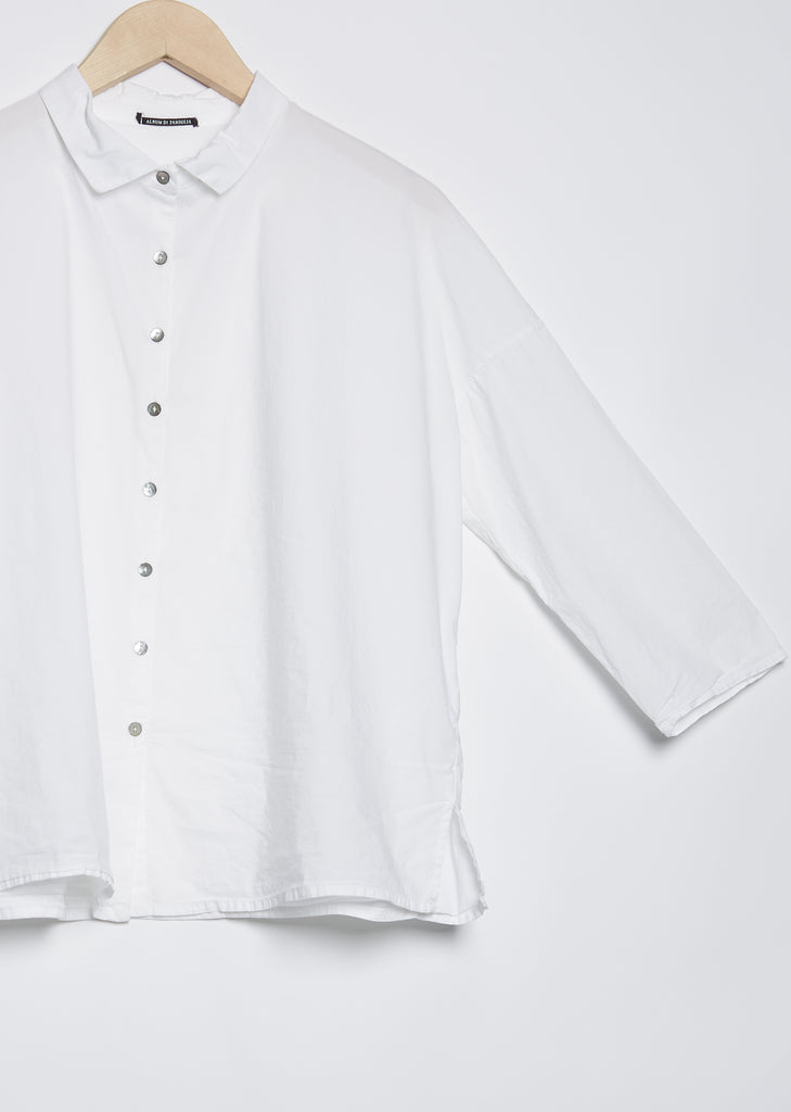Short Collar Shirt TSL — White