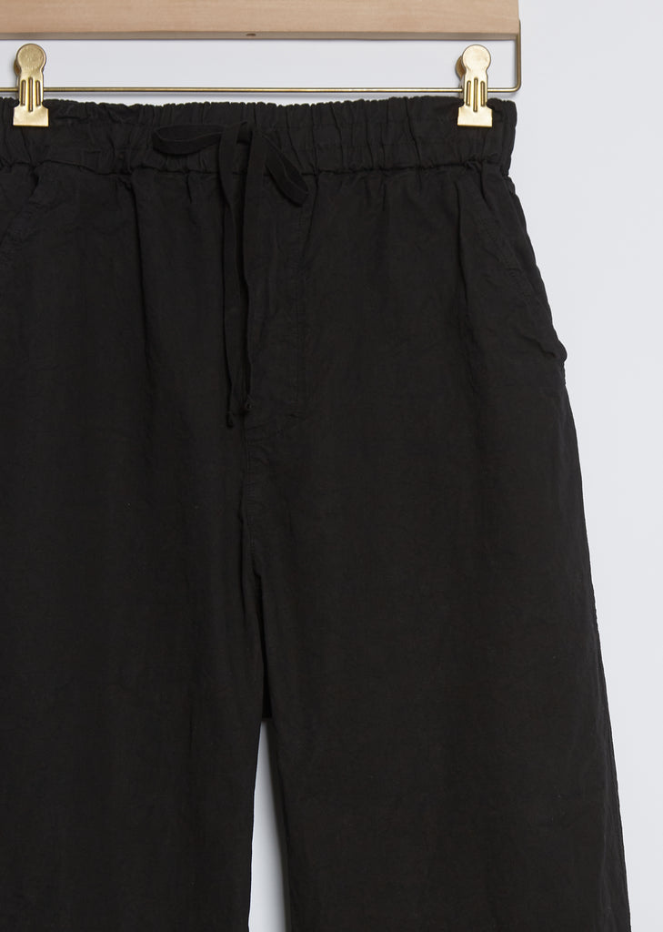 Wide & Short Trousers CC — Black
