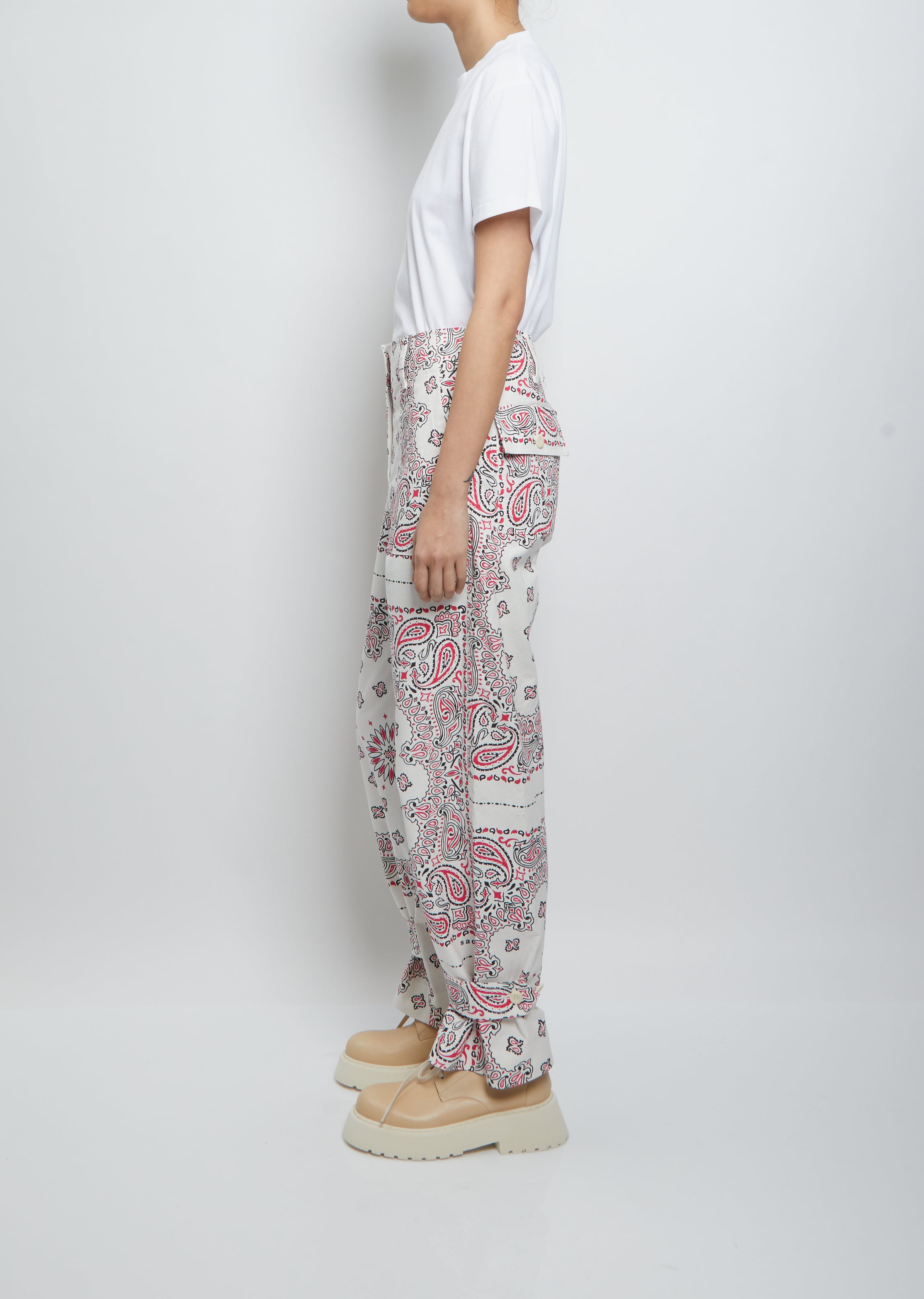Bandana Print Pajama Pants - Ready-to-Wear