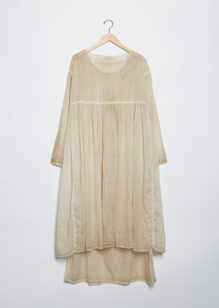 Cupra Shirt Dress in Beige by AMOMENTO – New Classics Studios