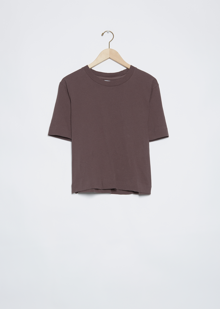 Simple Cotton T-Shirt — Grape