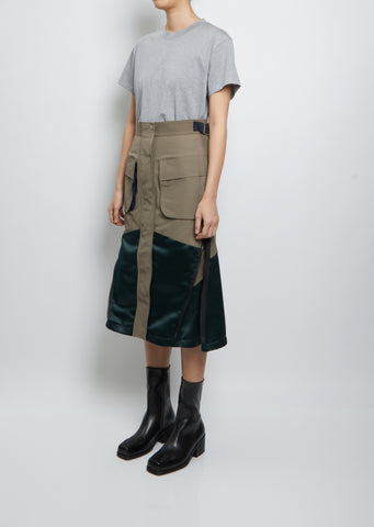 Grosgrain Mix Skirt – La Garçonne