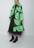 Leaf Print Coat