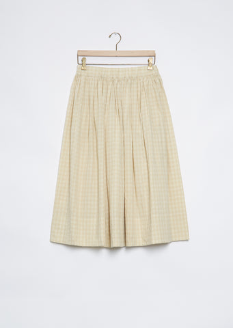 Elastic Waist Skirt — Honey