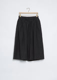 Elastic Waist Skirt — Black