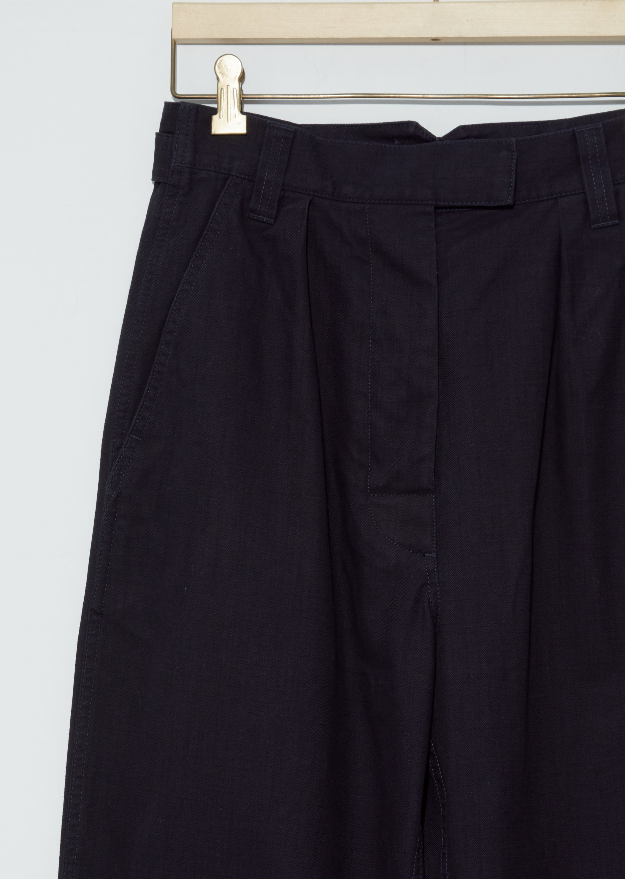 Wide Hem Trouser – La Garçonne